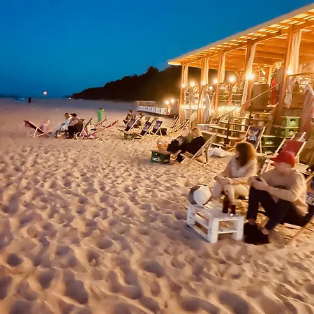 Апартаменты Nowy! Pinea113 Z Aneksem Kuchennym, Przy Plazy, Basen, Sauna, Garaz W Cenie, 100m Od Glownej Promenady Поберово