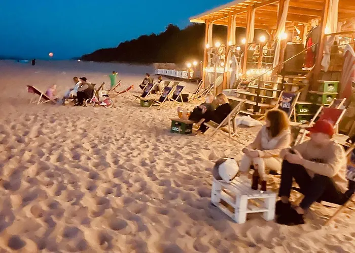 Апартаменты Nowy! Pinea113 Z Aneksem Kuchennym, Przy Plazy, Basen, Sauna, Garaz W Cenie, 100m Od Glownej Promenady Поберово