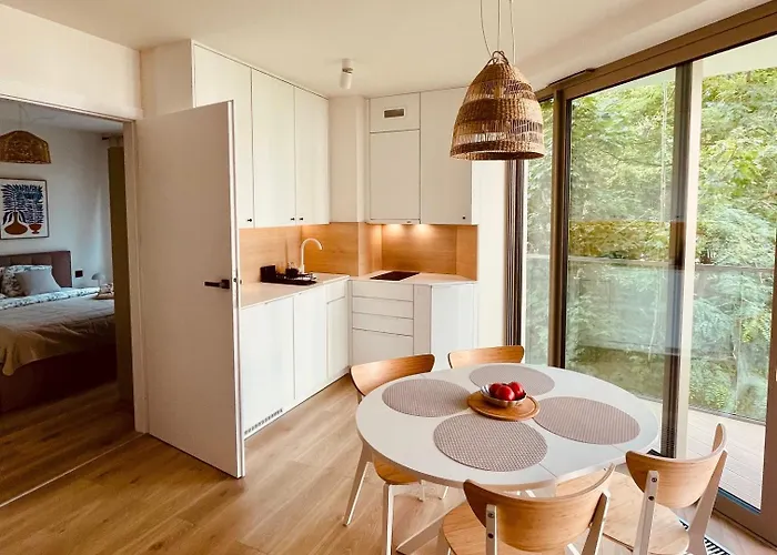 Апартаменты Nowy! Pinea113 Z Aneksem Kuchennym, Przy Plazy, Basen, Sauna, Garaz W Cenie, 100m Od Glownej Promenady *